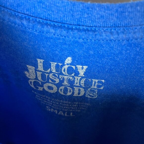 Zac Brown Band T Shirt Adult Blue Small S Graphic Tee Cotton Short Sleeve Solid - Picture 4 of 14